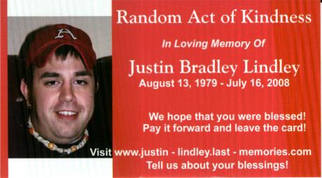 Random Act of Kindness Card